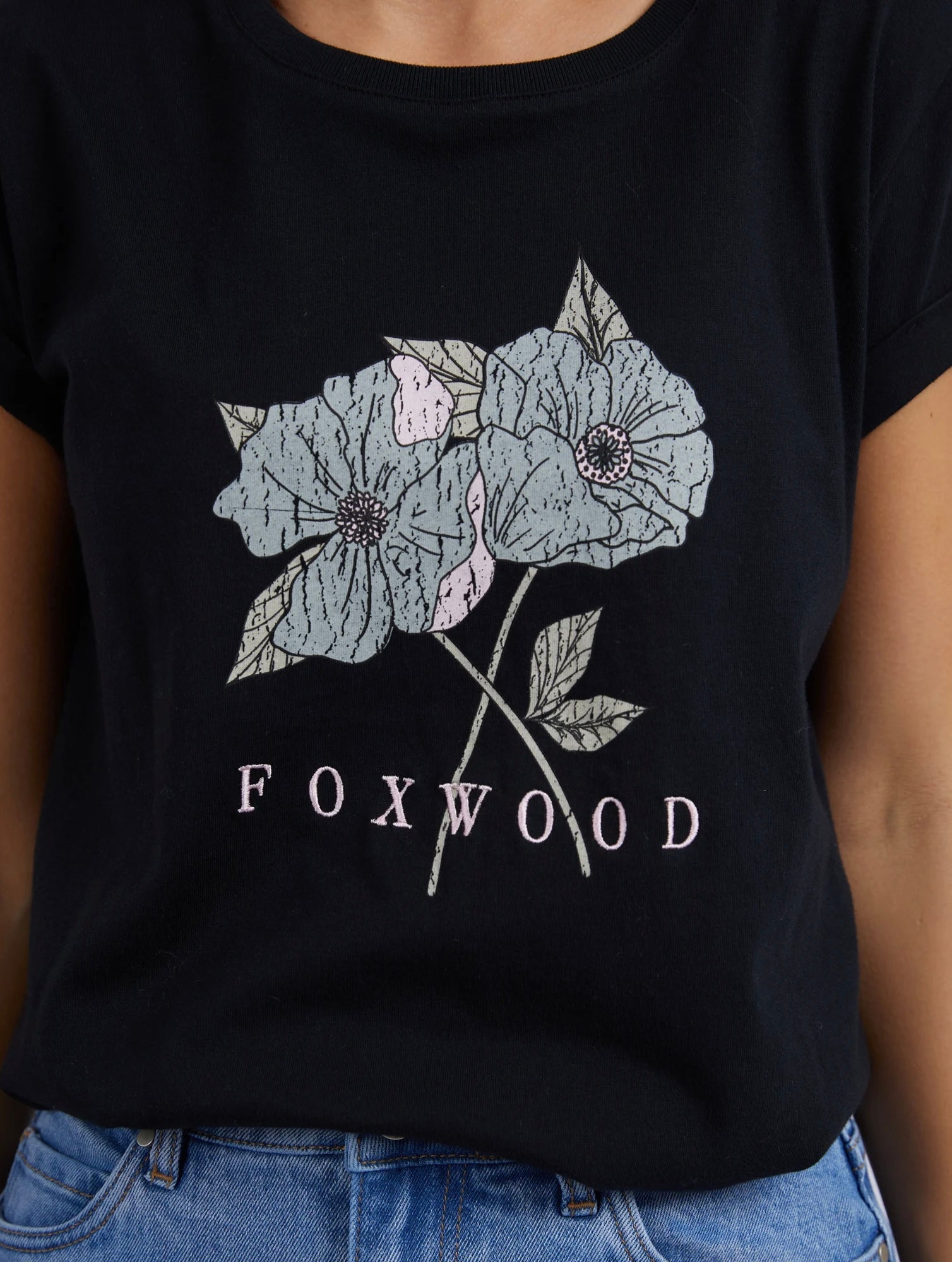 Poppy Tee - Black