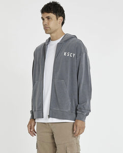Evolution Relaxed Zip Front Hooded Sweater