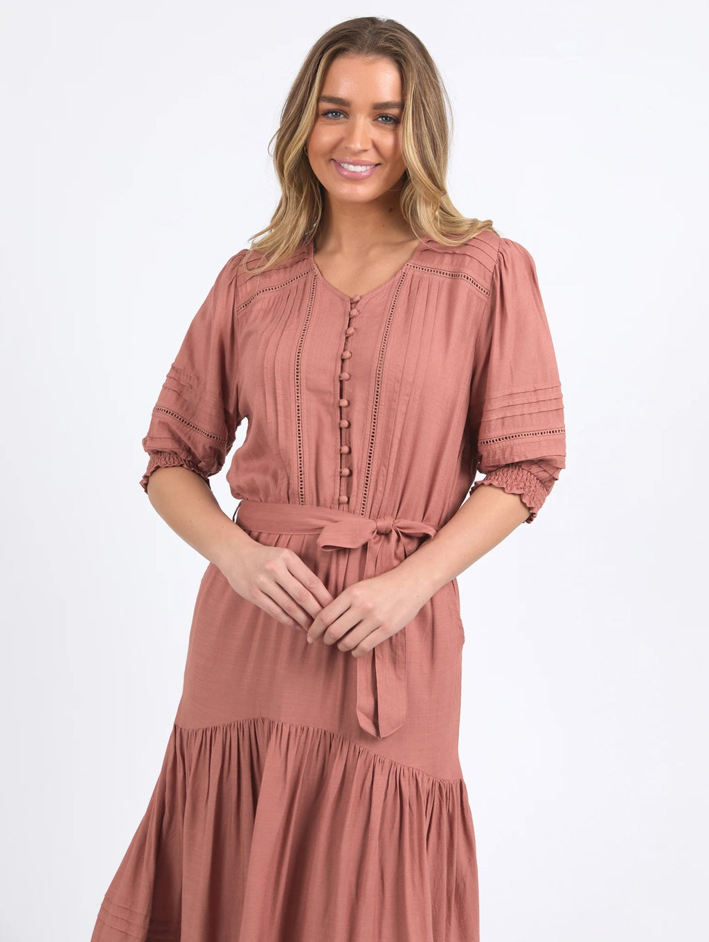 Thea Dress - Clay