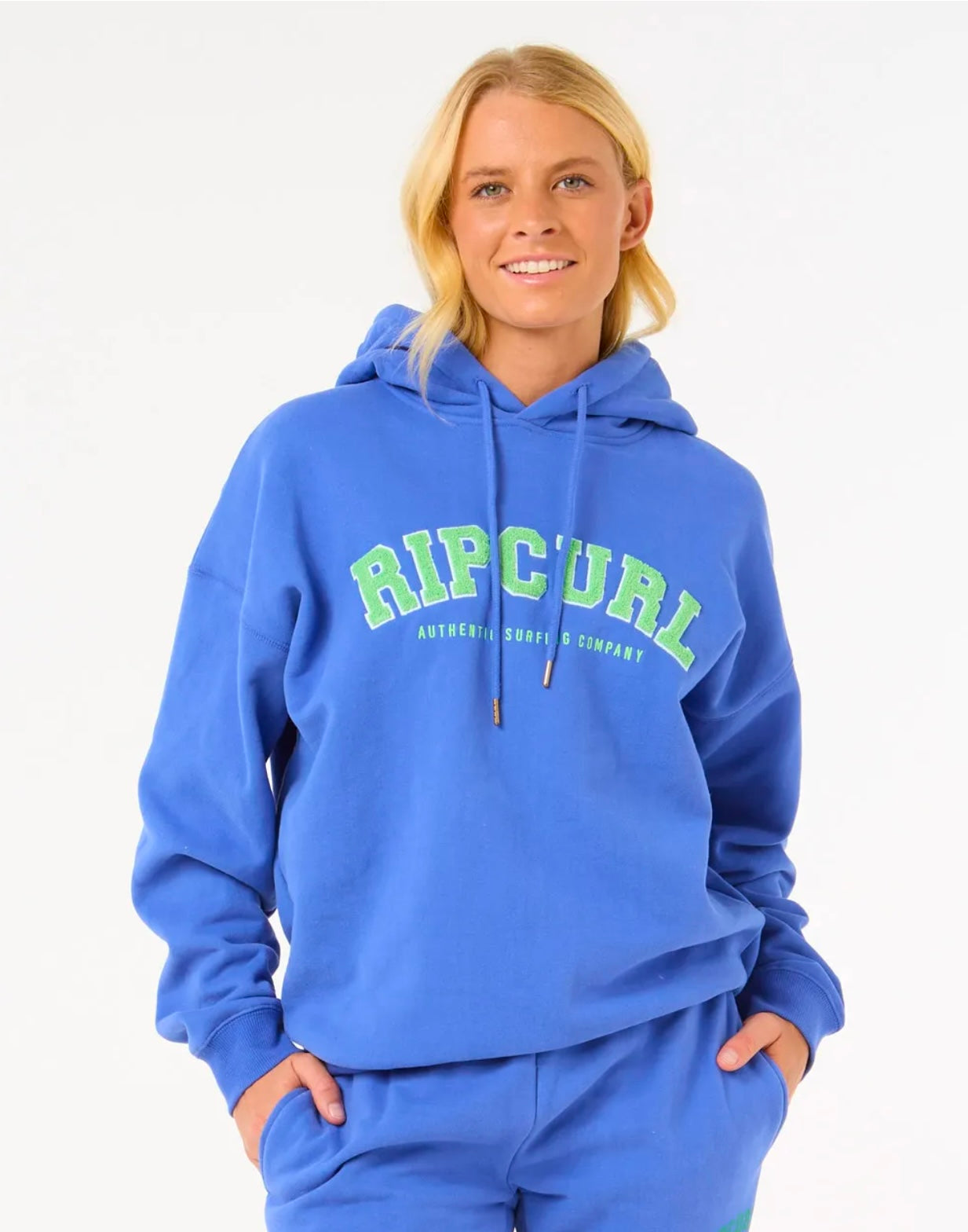 Varsity Hoodie - Ocean
