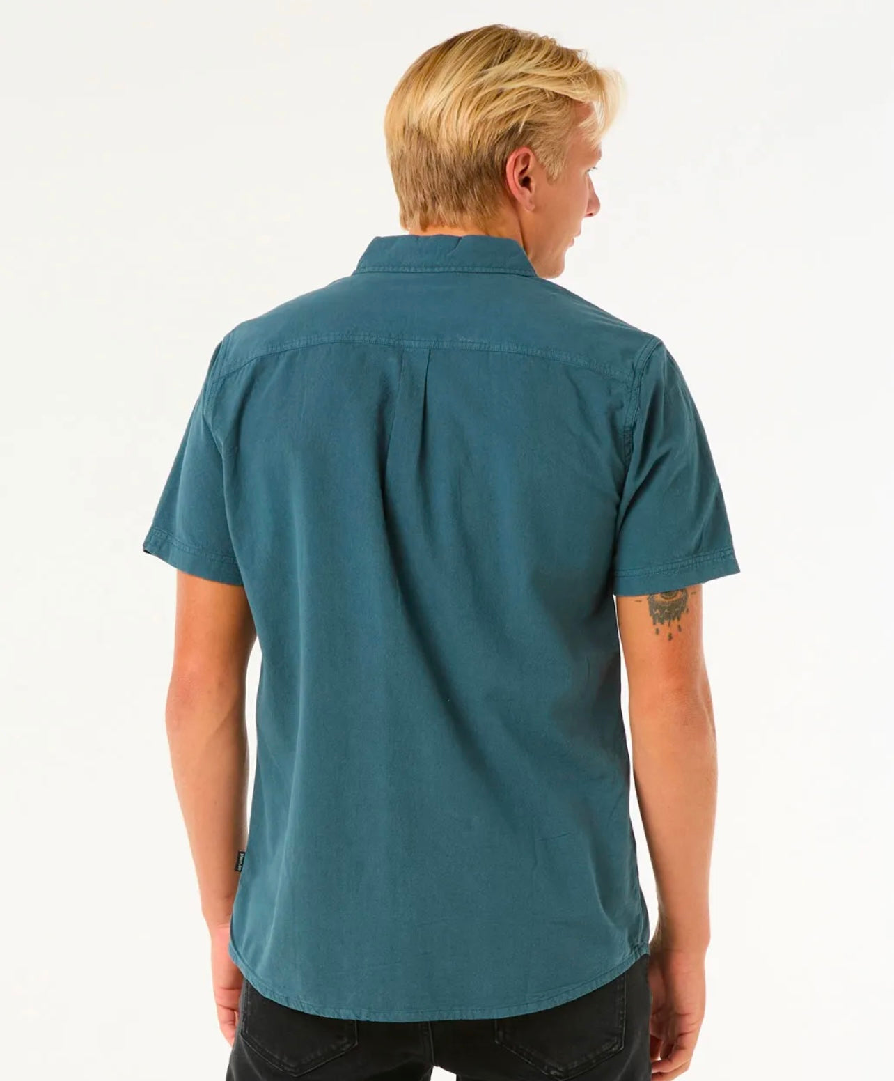 Classic Surf Washed S/S Shirt - Pine Night