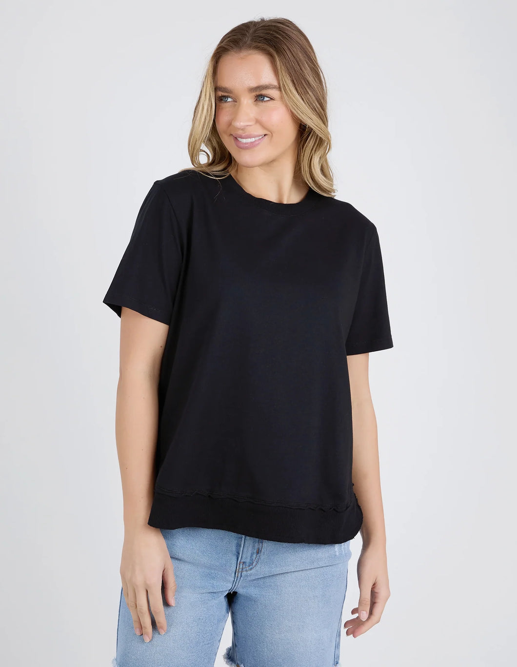 Farrah S/S Tee - Black