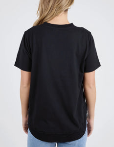 Farrah S/S Tee - Black