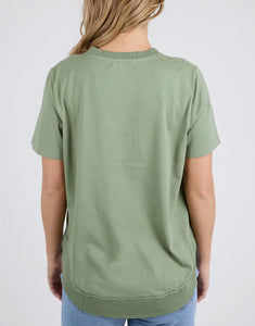 Farrah S/S Tee - Fern