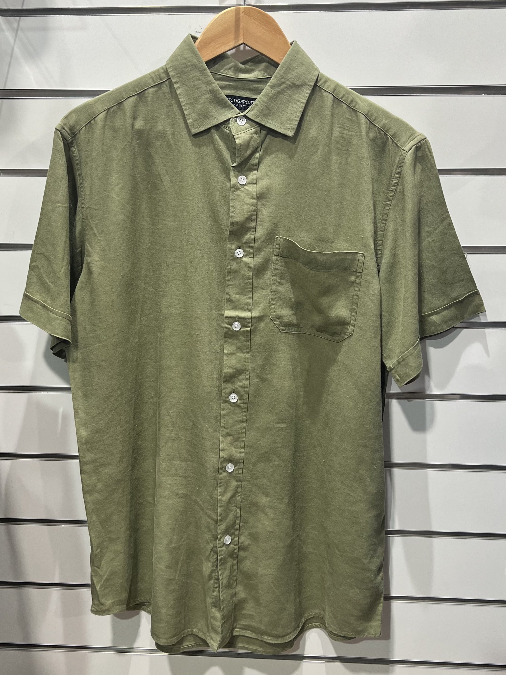 Men's Woven S/S Shirt - B2516