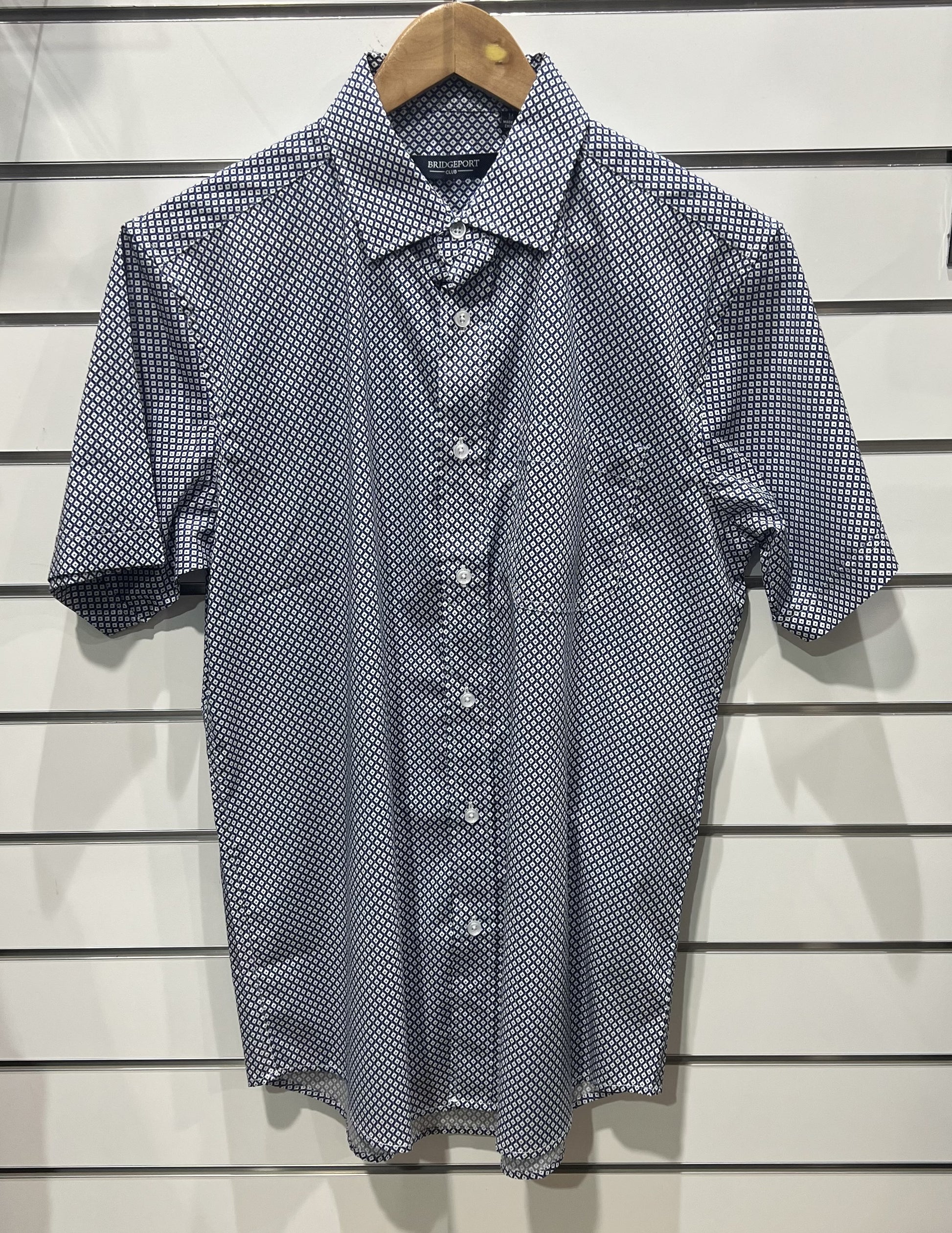 Men's Woven S/S Shirt - B2526