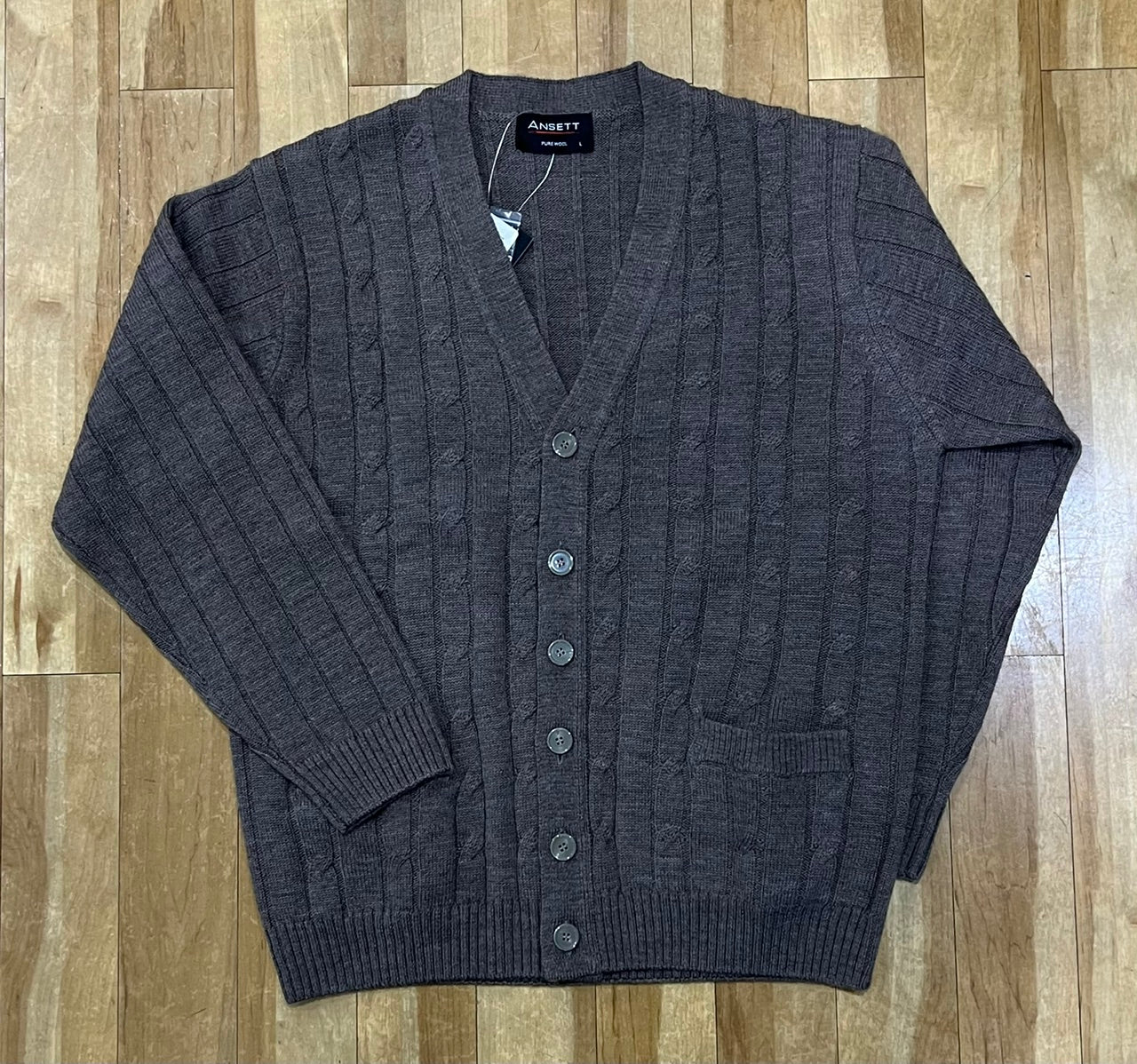 Ansett Wool Cardigan-Z8604