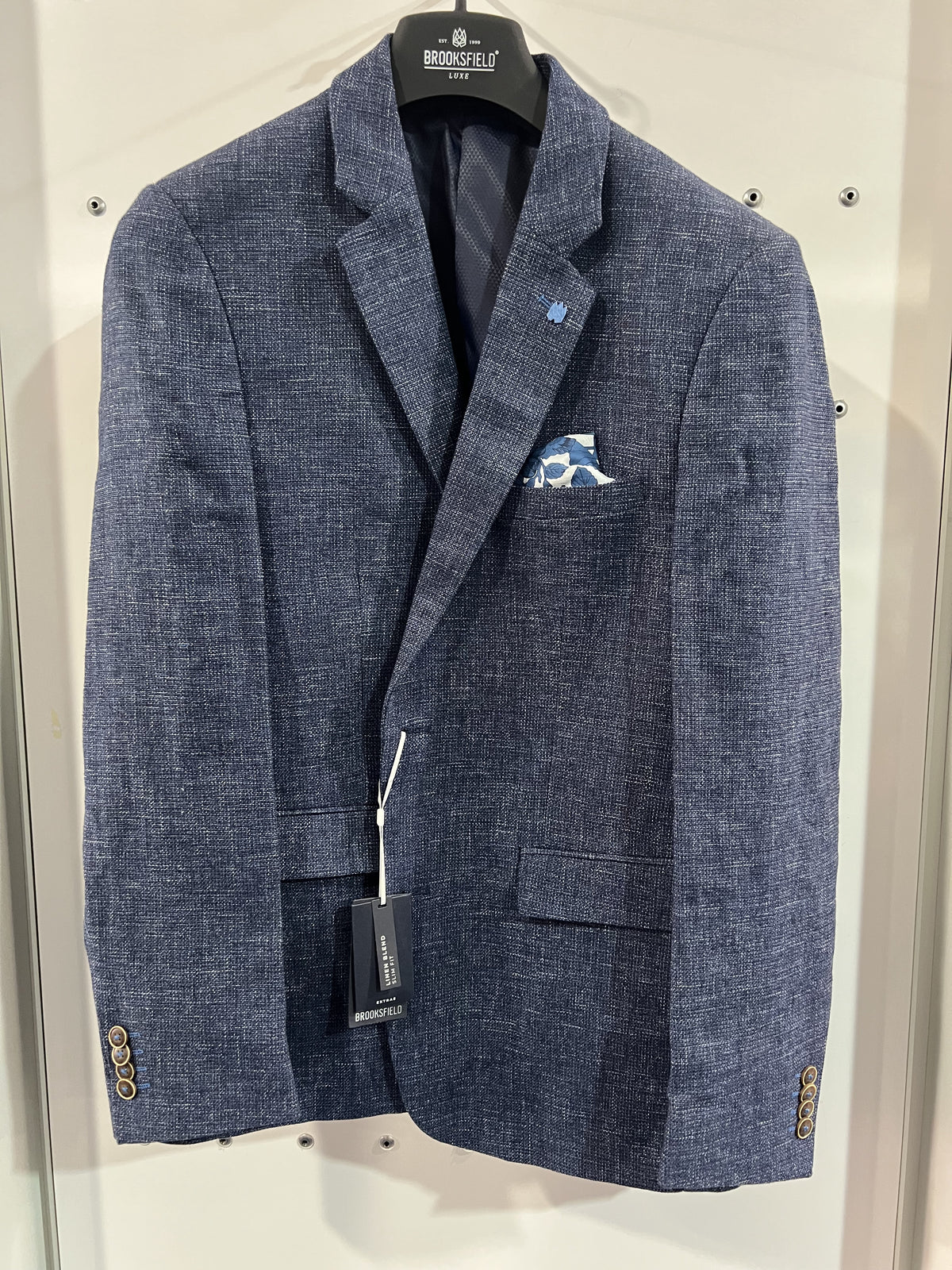 Lined Blazer - Navy