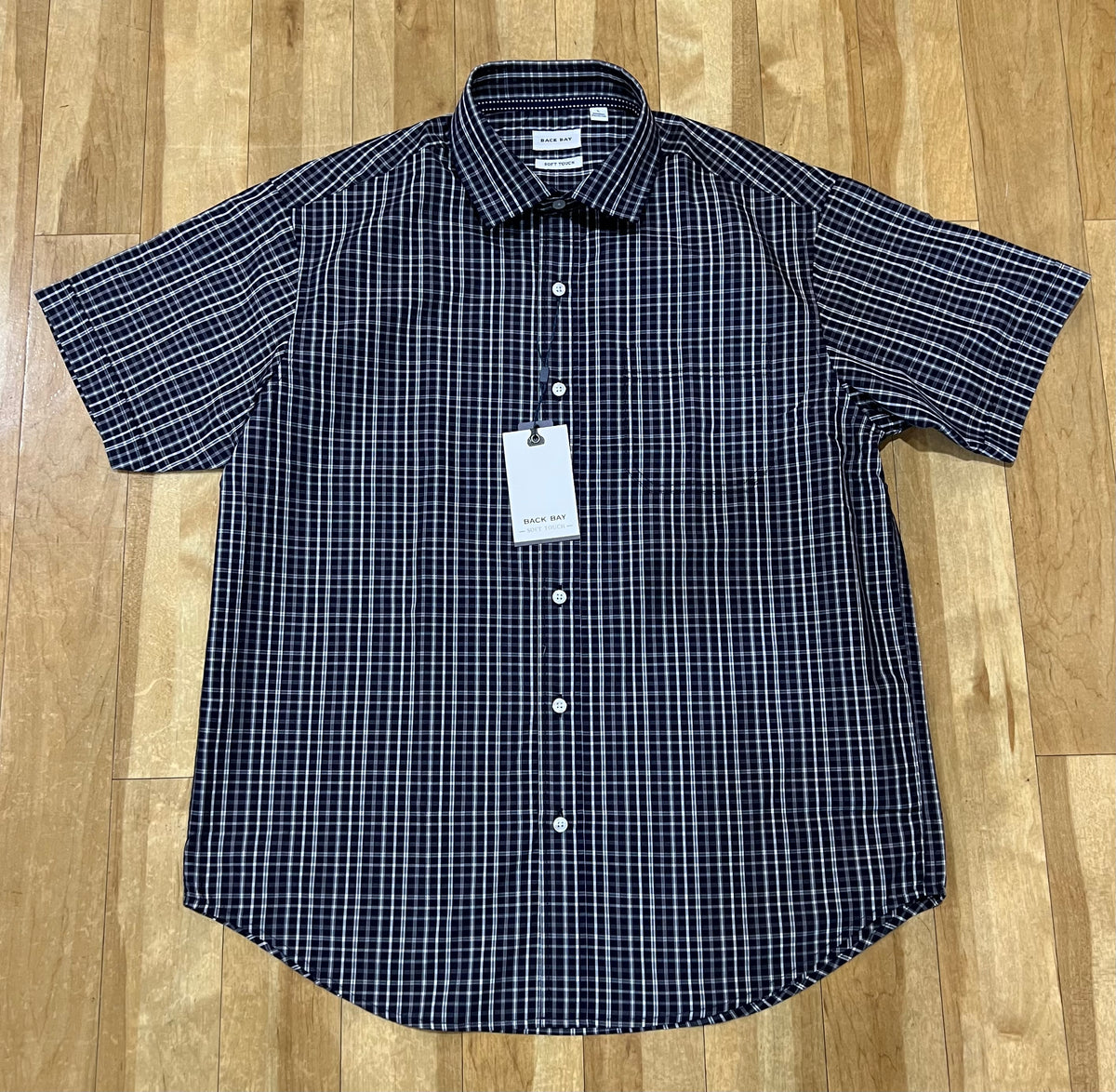 Bamboo S/S Shirt G680202 - Navy