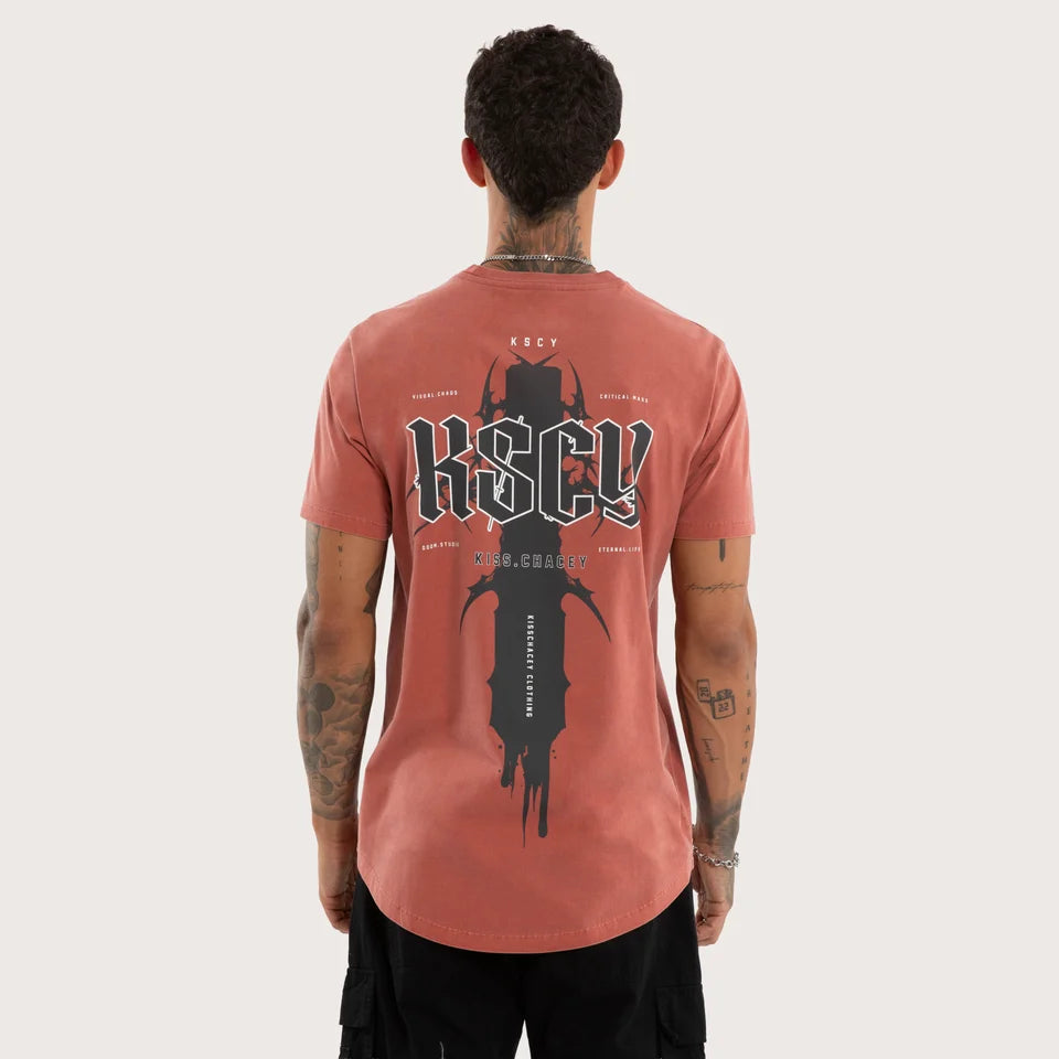 Exhale Dual Curved Tee
