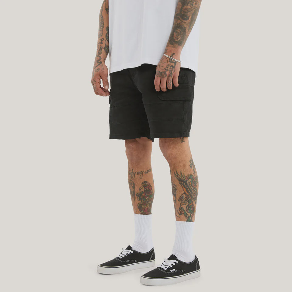 Salem Cargo Short - Black
