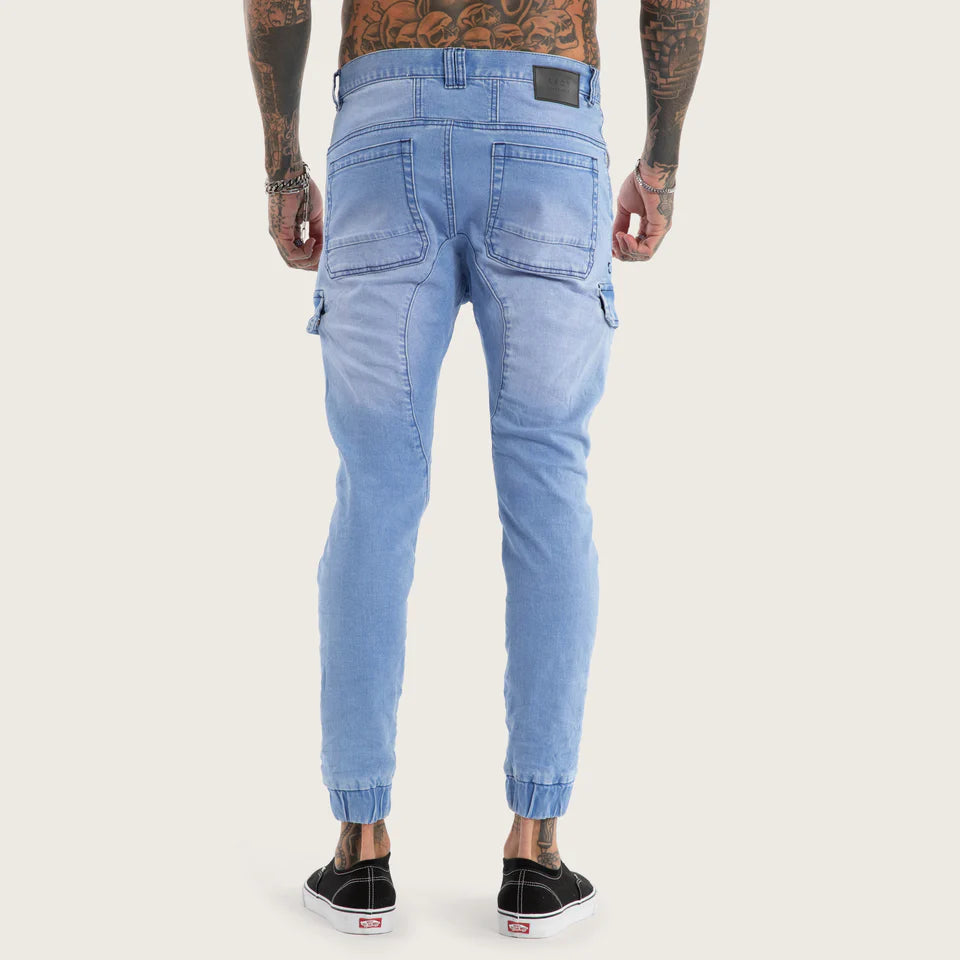 Salem Cargo Jogger - Crystal Blue