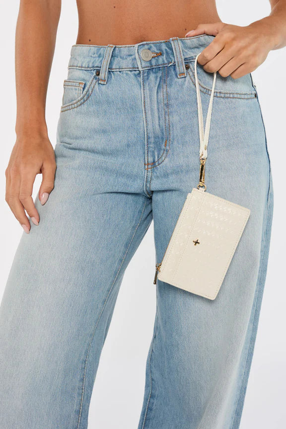Keira Wallet - White/Gold
