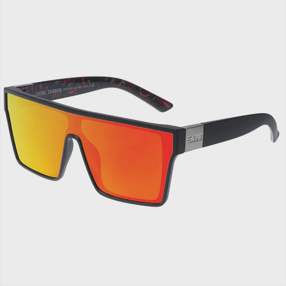 Loose Cannon - Matt Black/Red