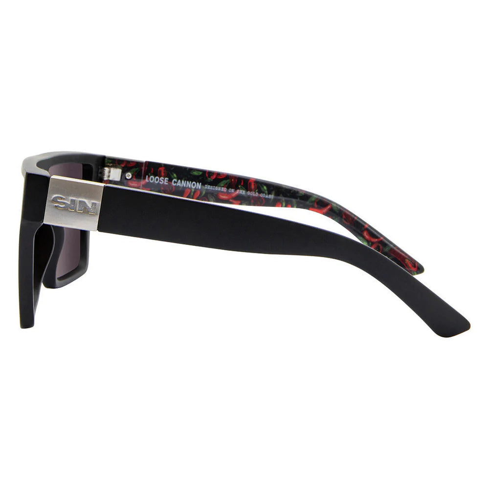 Loose Cannon - Matt Black/Red