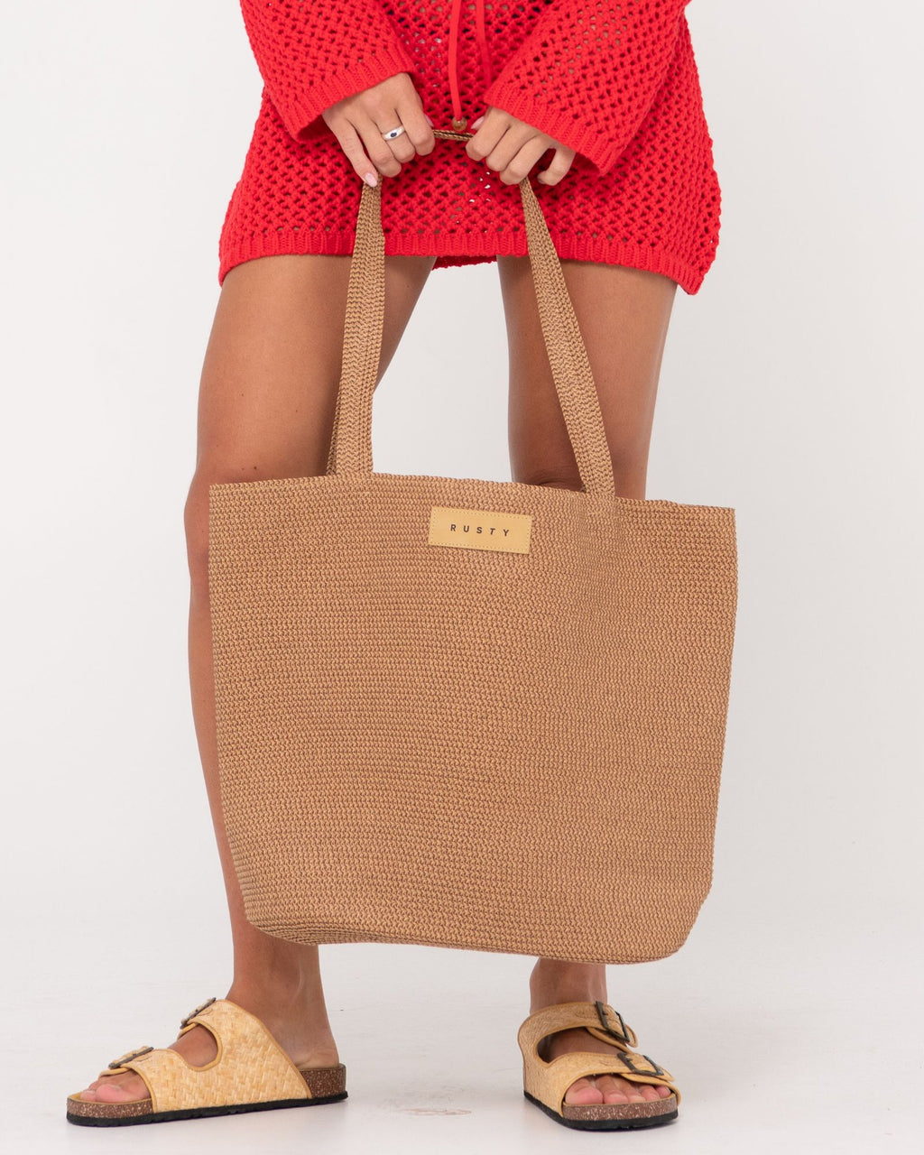 Gisele Straw Beach Bag