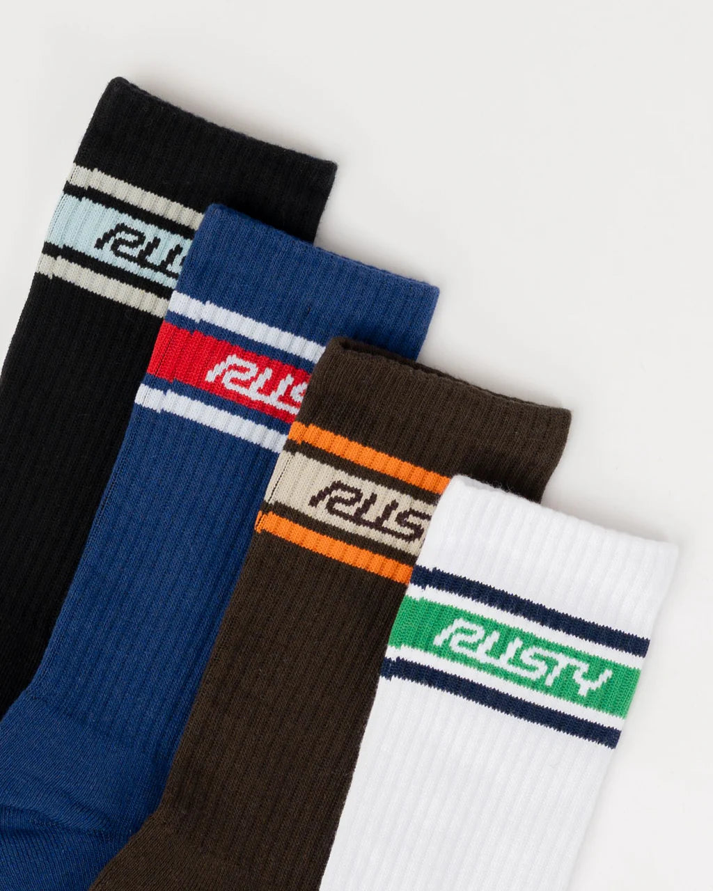 Pit Crew Mid-Calf Socks - 4PK