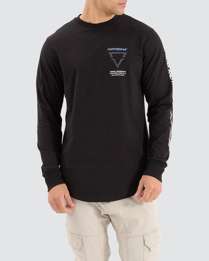Rein Dual Curved L/S Tee