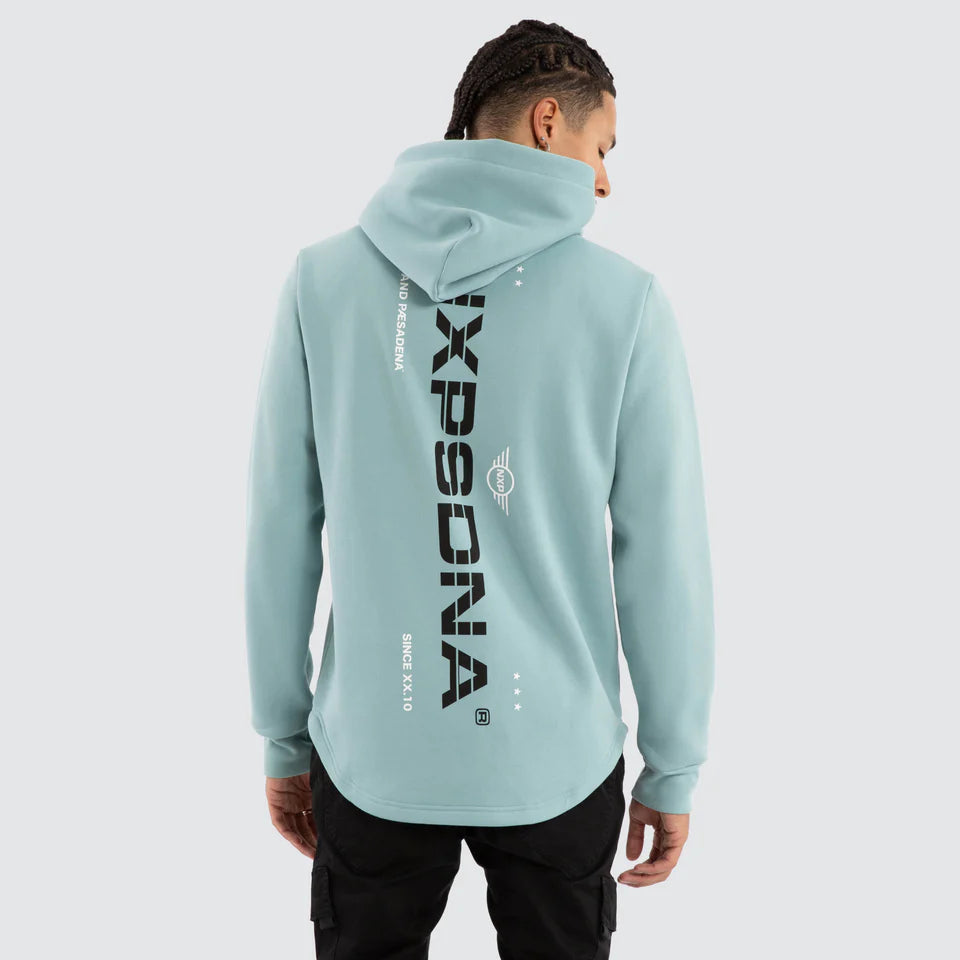 Vacant Dual Curved Hoodie