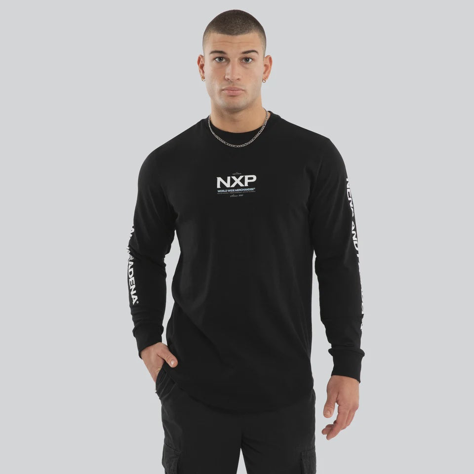 Peak Dual Curved LS Tee