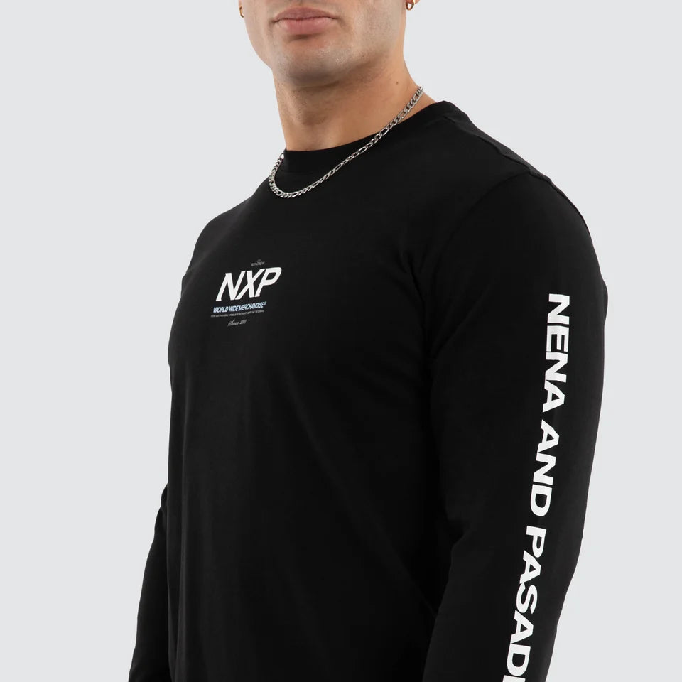 Peak Dual Curved LS Tee