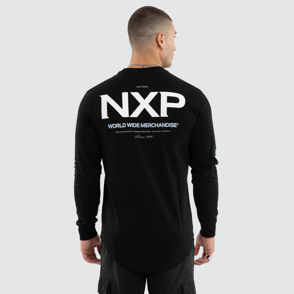 Peak Dual Curved LS Tee