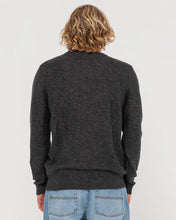 Load image into Gallery viewer, Skyliner Crew Neck knit - Black Marle
