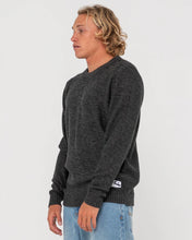 Load image into Gallery viewer, Skyliner Crew Neck knit - Black Marle
