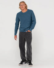 Load image into Gallery viewer, Skyliner Crew Neck Knit - China Blue
