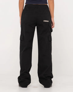 Cade Low Straight Canvas Cargo Pant