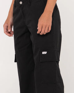 Cade Low Straight Canvas Cargo Pant