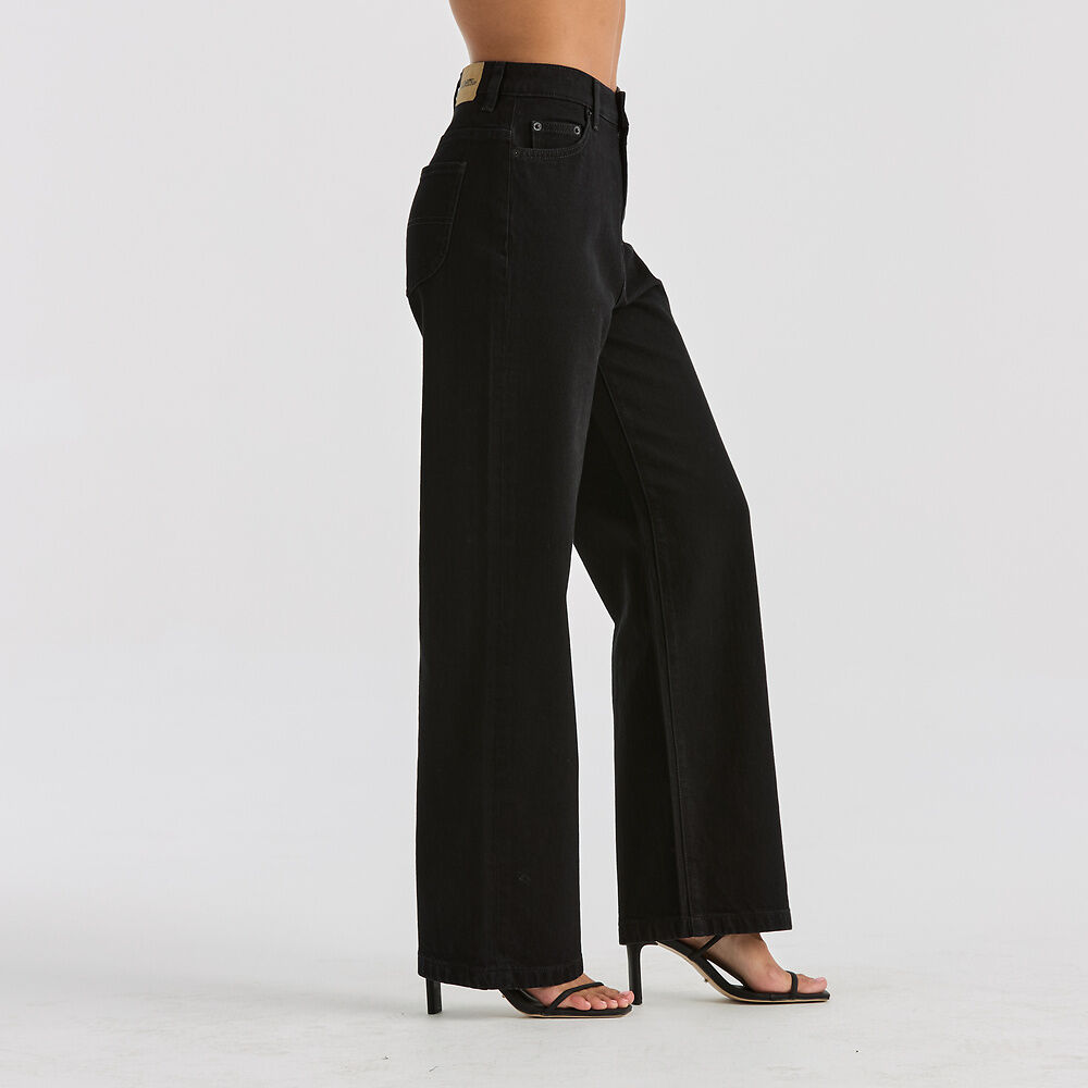 Hi Wide - Washed Black