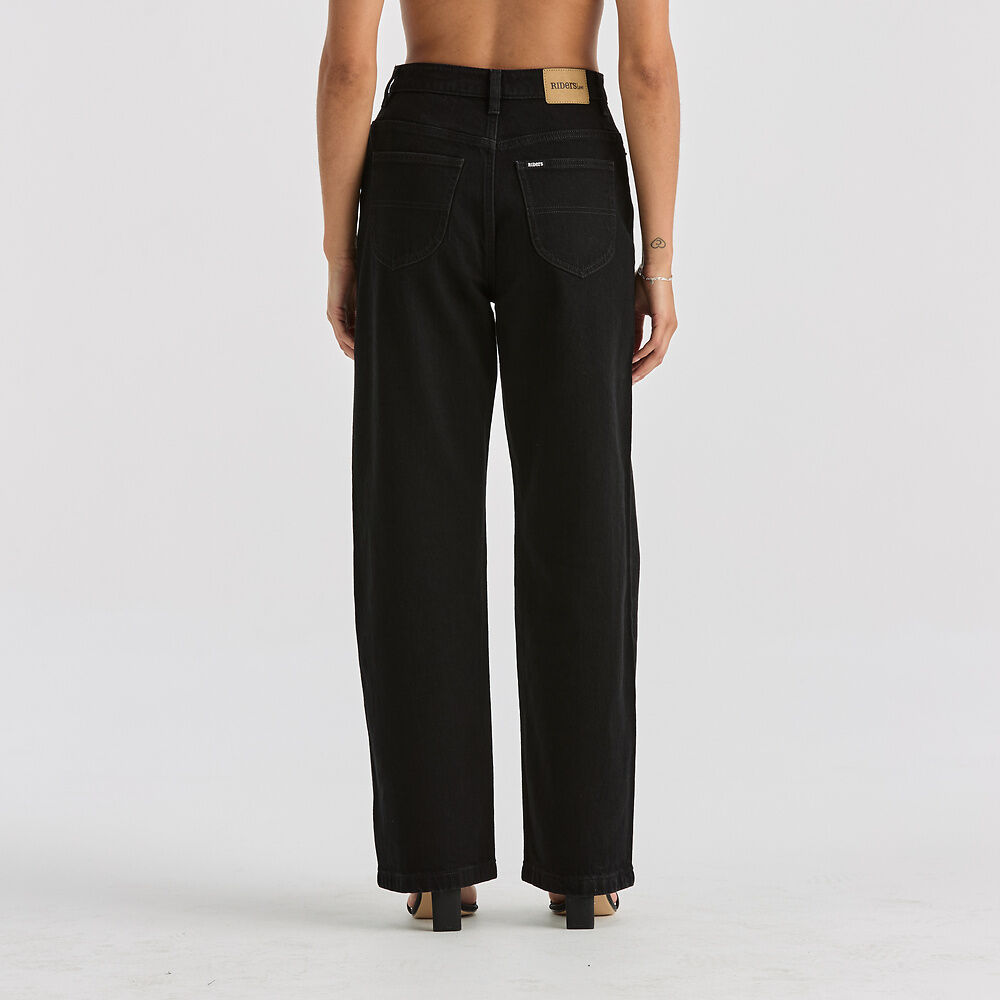 Hi Wide - Washed Black
