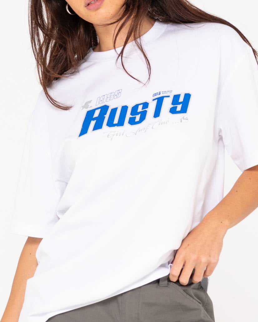 Girls Surf Oversized Tee