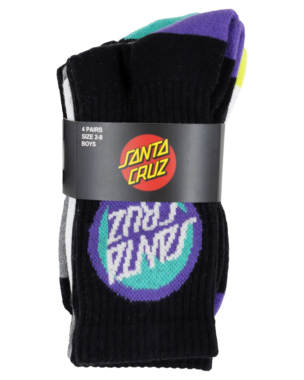 Bold Shadow Dot Crew - 4PK