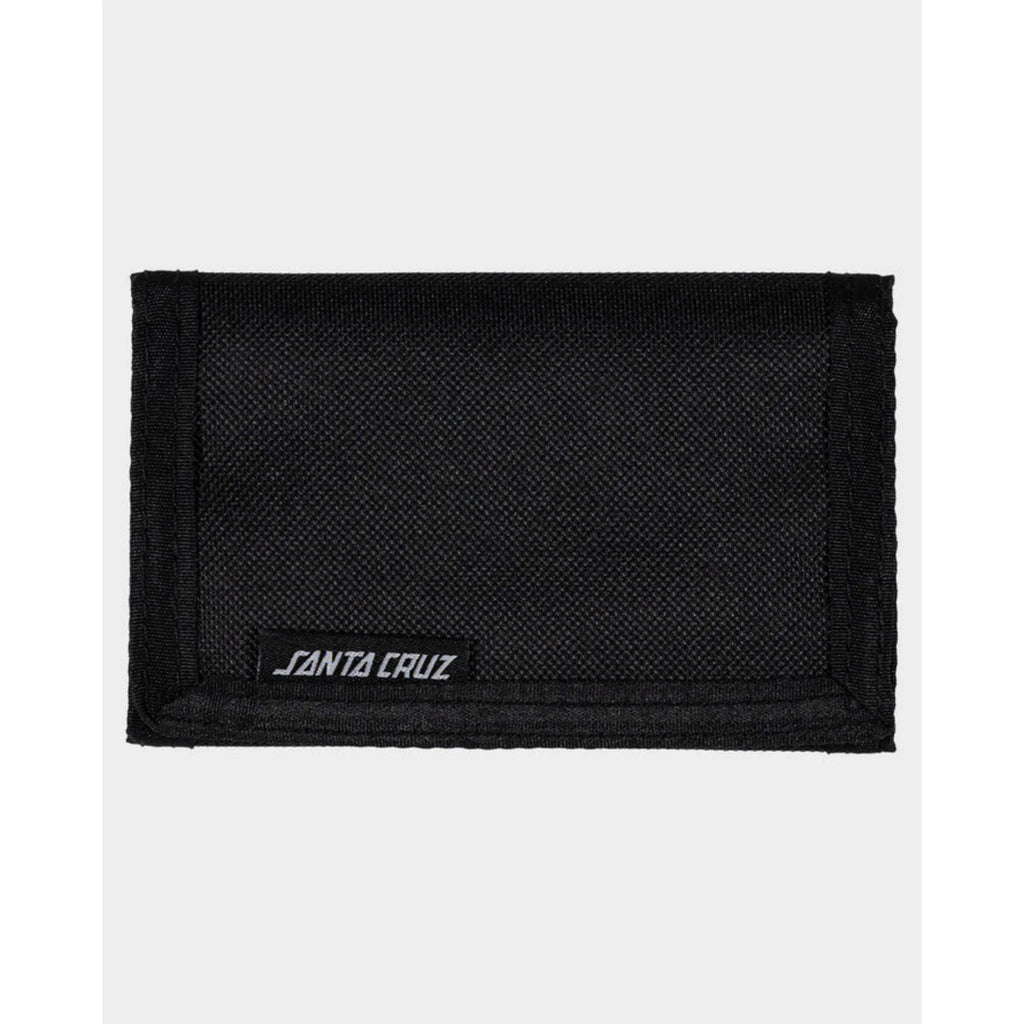 Flaming Dice Velcro Wallet