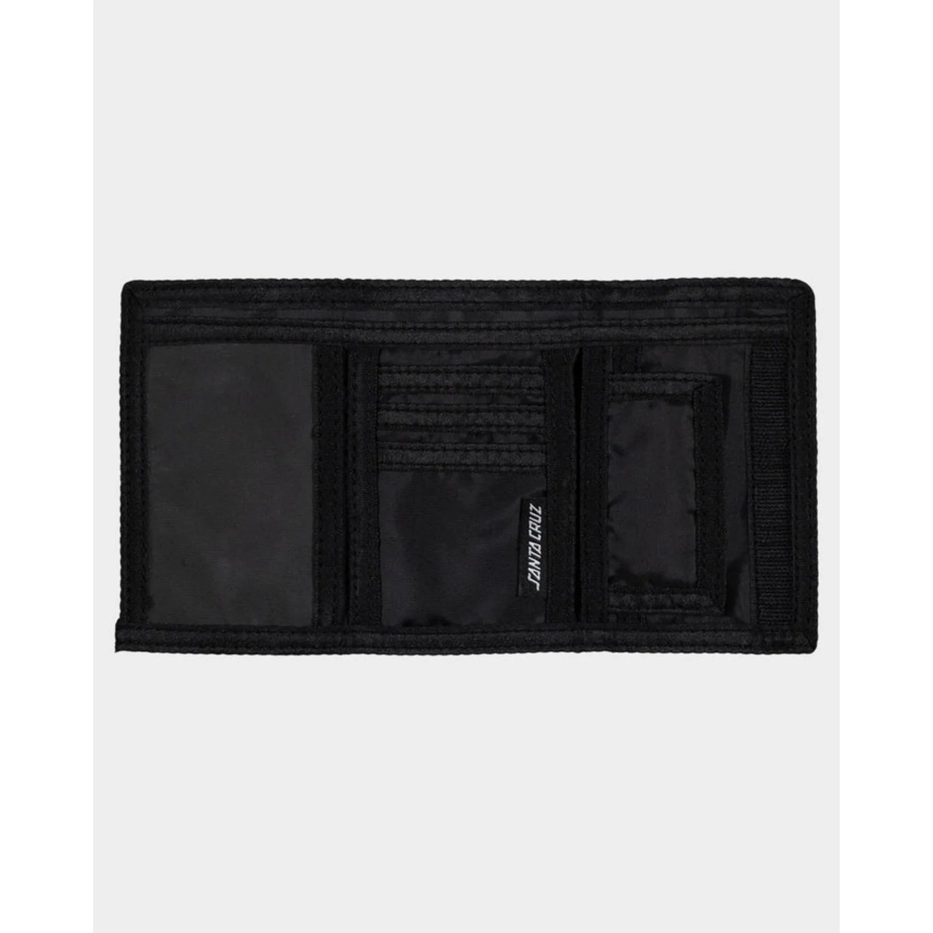 Flaming Dice Velcro Wallet