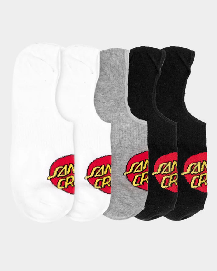 Classic Dot No Show Socks - 5PK