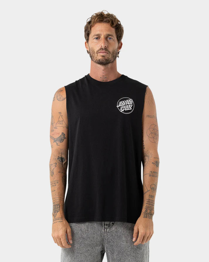 Descended Dots Mono Muscle Tank