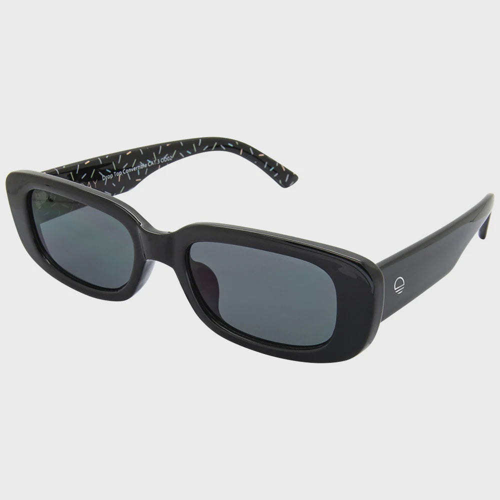Drop Top Convertible - Black/Smoke