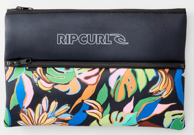 XL Pencil Case Variety - Black/Green