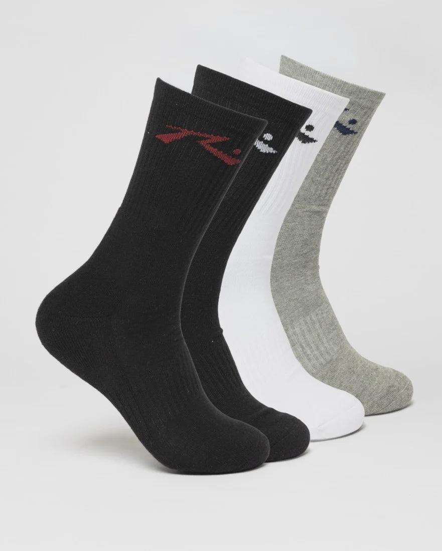 R Dot Mid Calf Socks -  4PK