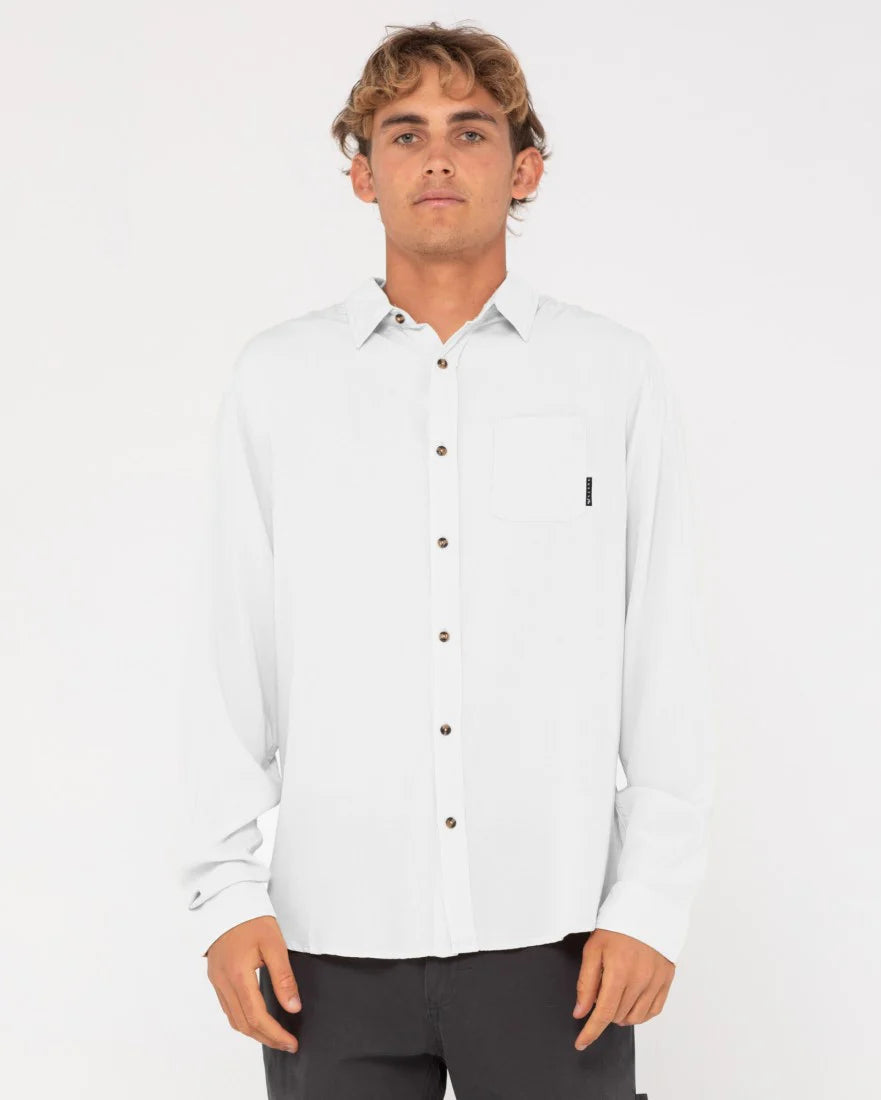 Razor Long Sleeve Rayon Shirt