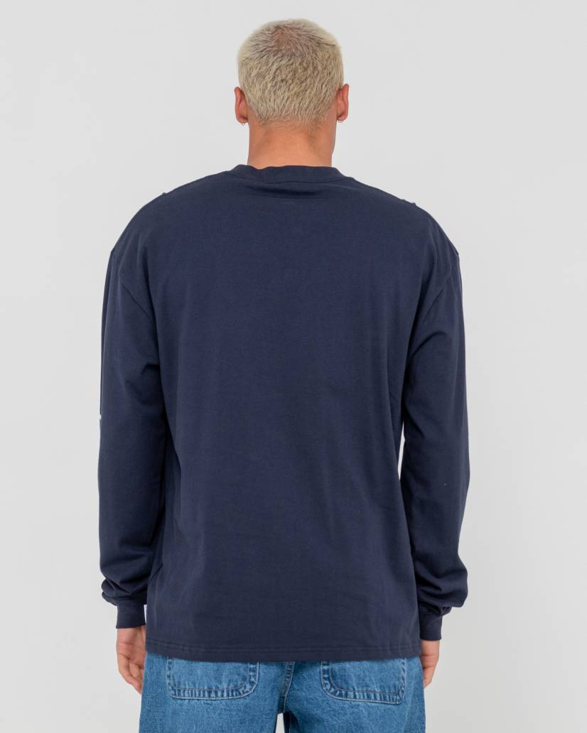 Jetsetter L/S Tee - Navy