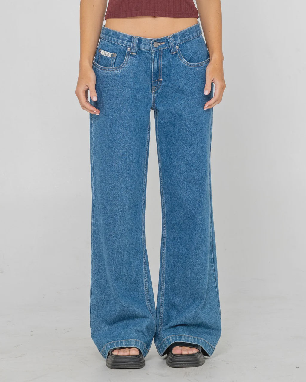Wendy Wide Low Rise Jean