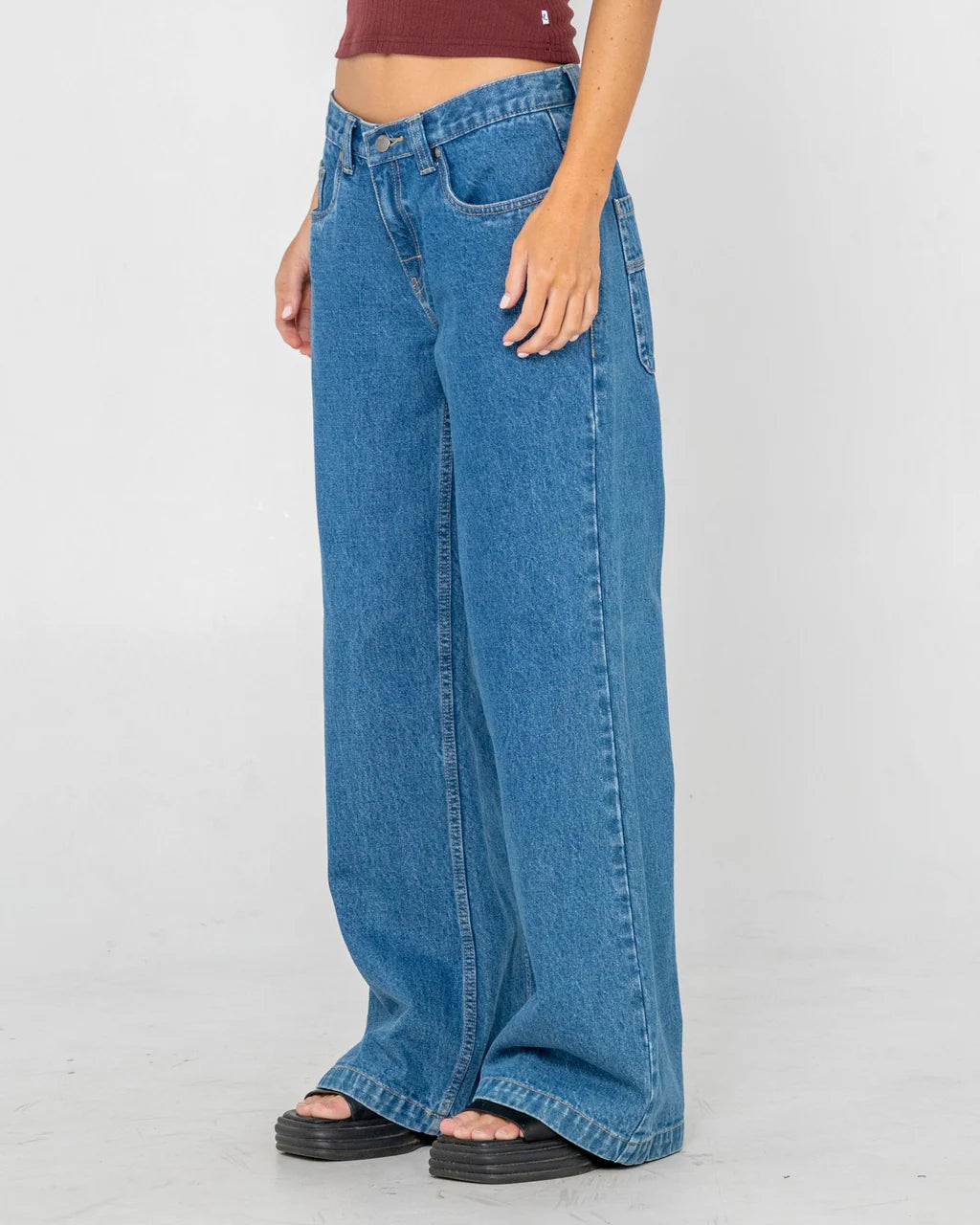 Wendy Wide Low Rise Jean