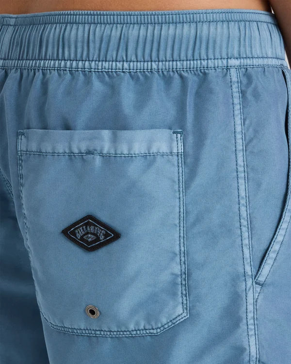 All Day Overdyed 17" Layback Volley - Steel Blue