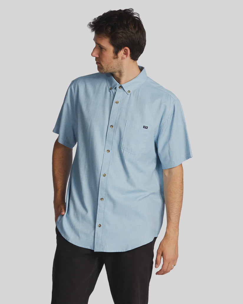 All Day S/S Shirt - Powder Blue