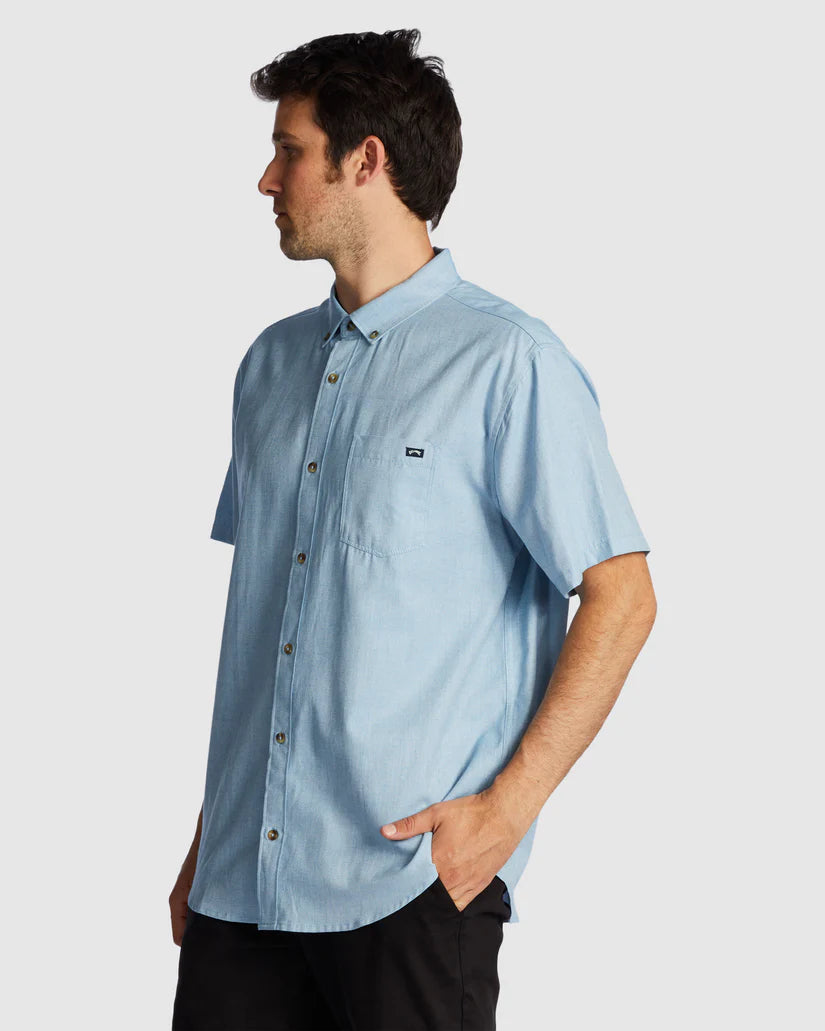 All Day S/S Shirt - Powder Blue