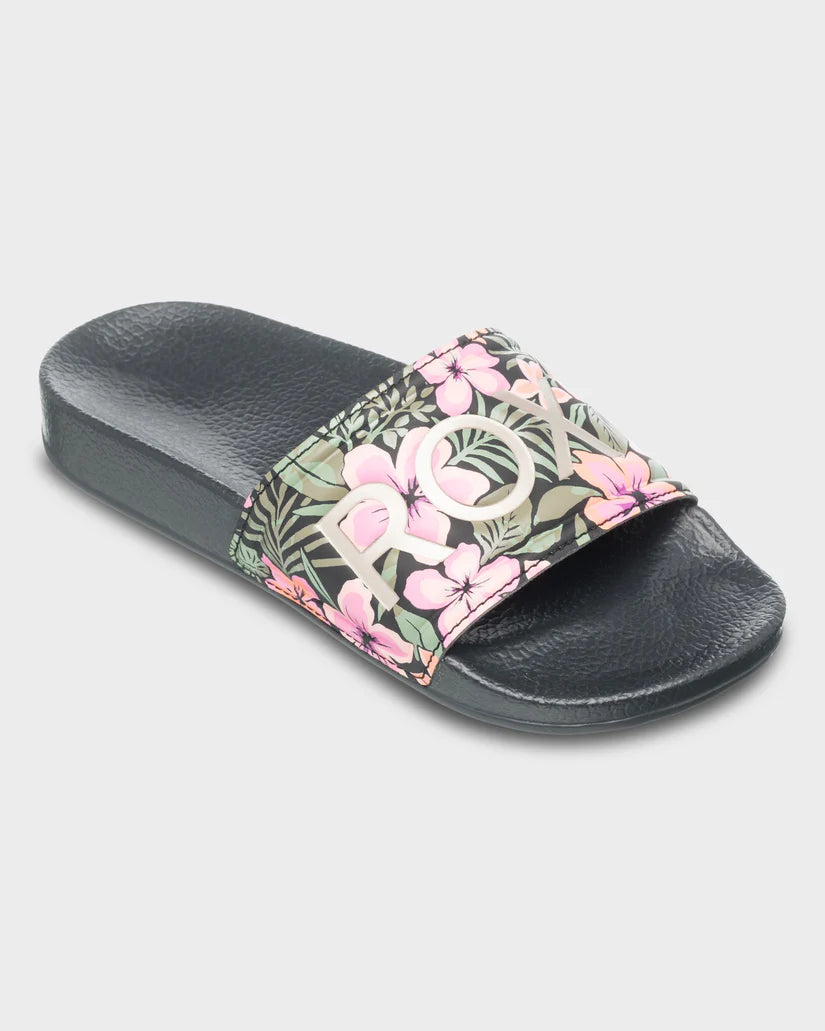 Slippy II Slides - Black Multi 1